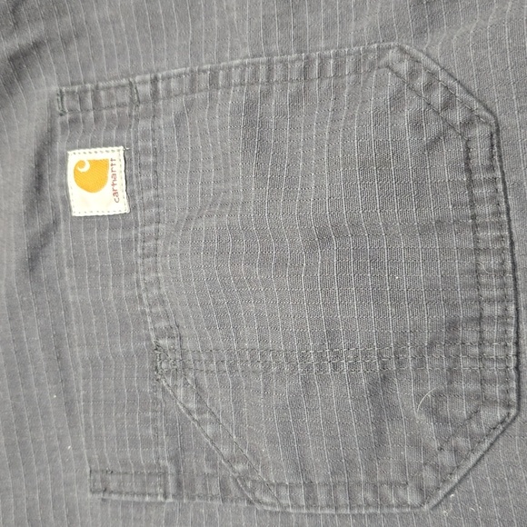 CARHARTT Men's Bluish Gray Scrubs Shirt XL - Picture 2 of 5